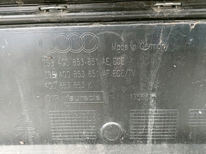 фото №8, Ідеальна решітка передня решітка радіатора хром 4g0853651ae audi a6 c7 4g 15- рестайлінг