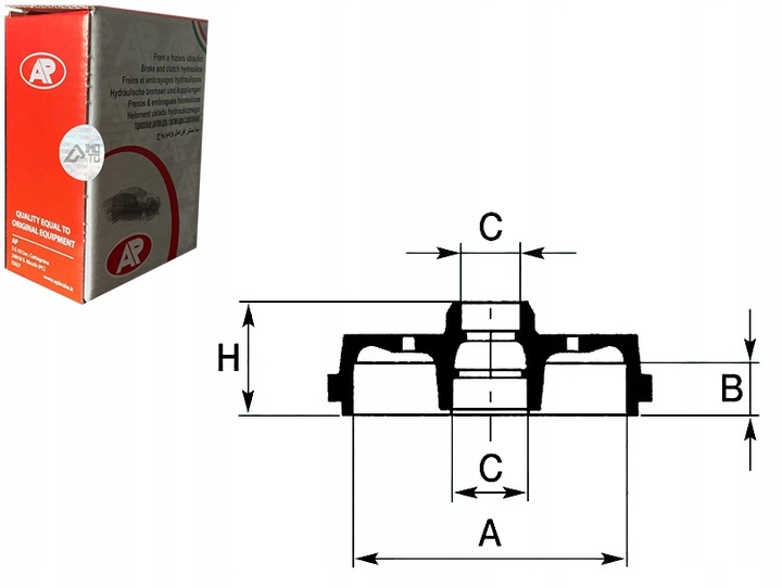 фото №1, Барабани гальмівні ap 893501615 24022000161 329229b 9