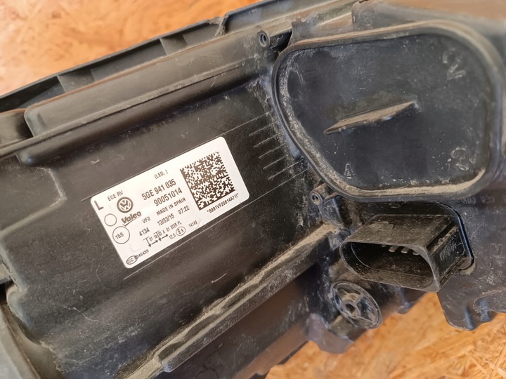 фото №13, Лампа лівий перед фара eu 5ge941035 volkswagen golf vii 7 gte gti