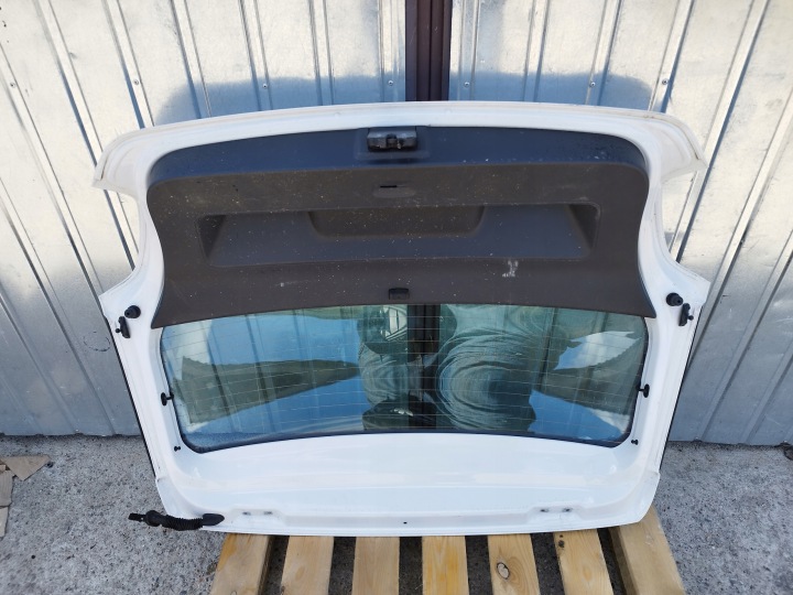 фото №14, Крышка стекло зад 5 дверь hb vw polo 6r v 5 2009-2014 цвет lb9a белая