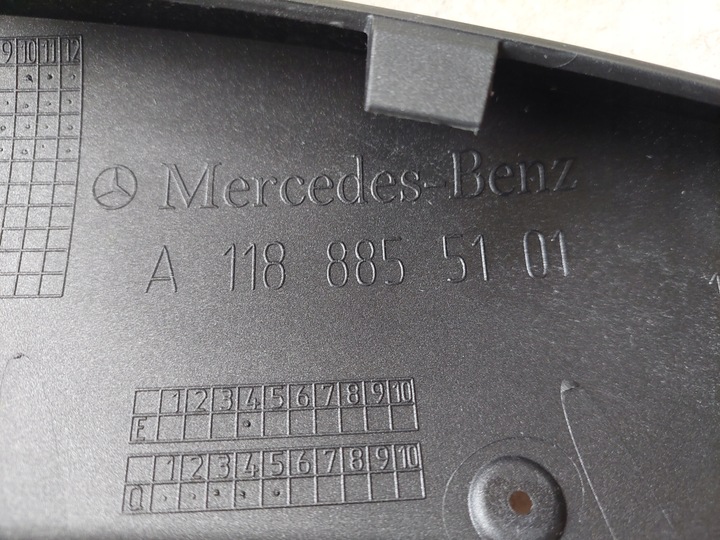 фото №6, Планка - спойлер бампера - mercedes cla w118 - amg