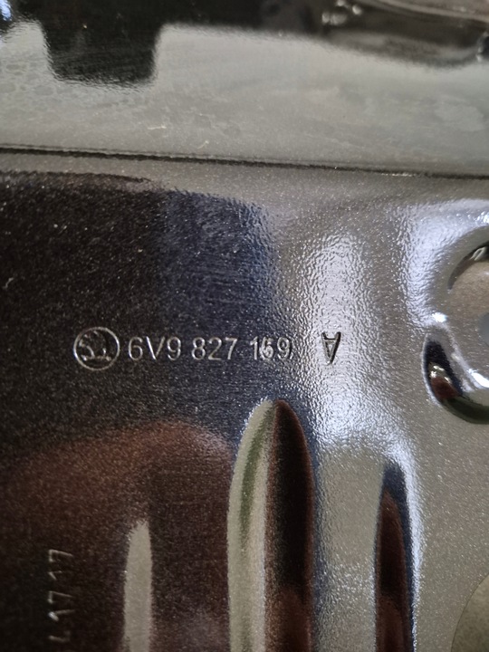 фото №9, Skoda fabia iii 3 6v 6v9 универсал крышка зад задняя багажника