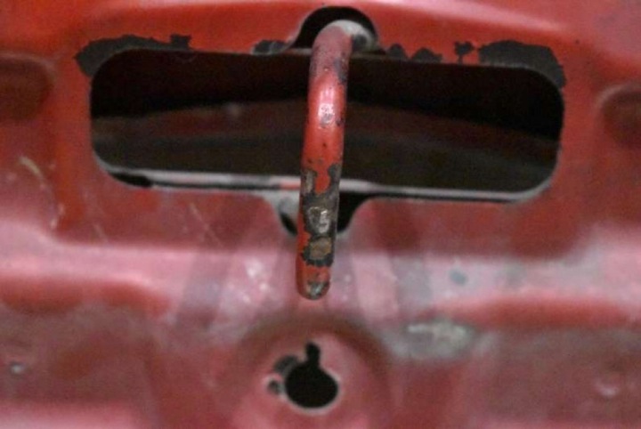 фото №16, Капот крышка двигателя красная mitsubishi colt 6 vi z30 02-09