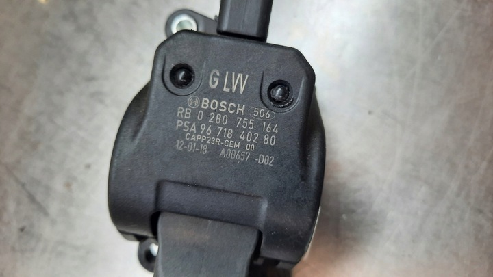 фото №6, Потенциометр газа citroen c4 ii 1.6hdi 12r hb 9671840280