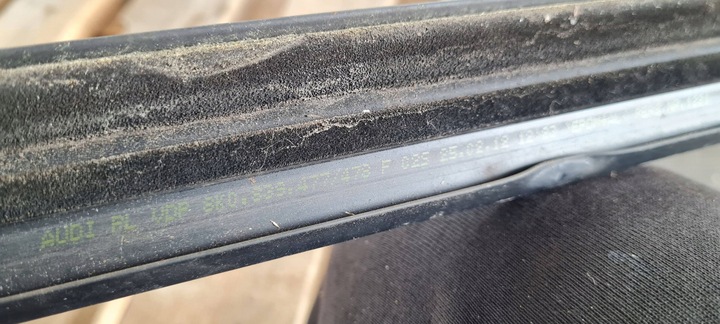 фото №11, A4 b8 рестайлінг планка накладка двері права праві зад mat 8k0839478