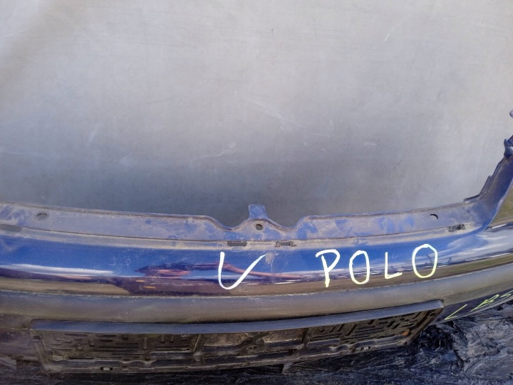 фото №6, Бампер передній перед vw polo 9n iv lb5m