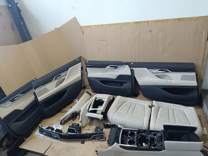 фото №10, Bmw g11 g12 комплект сидінь салон монітори