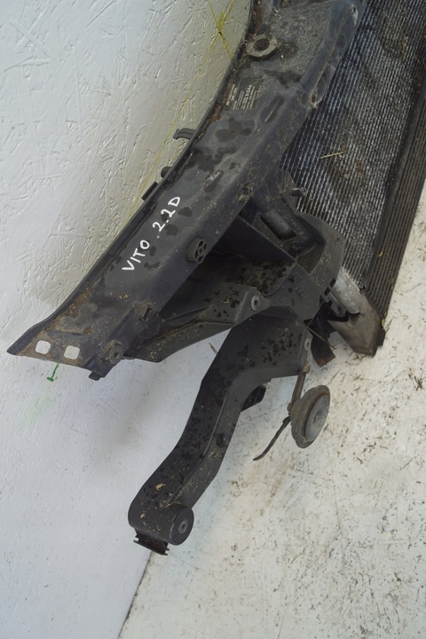 фото №12, Pas переднє радіатор mercedes vito w639 2.2 cdi