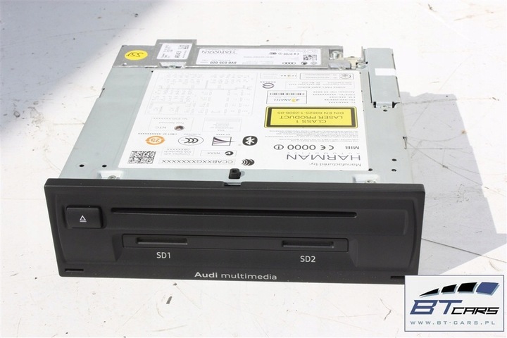 фото №10, Audi a3 набір mmi 3g+ монітор + зчитувач mib + панель 8v0035020 8v0919604 8v