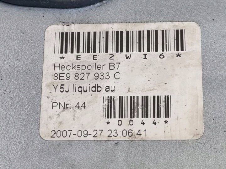 фото №7, Спойлер кришки зад audi a4 b7 2007 8e9827933c