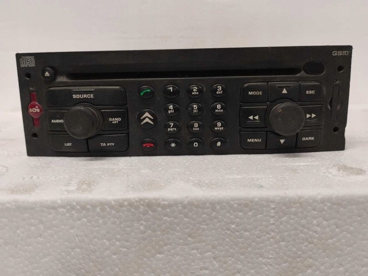 фото №1, Радіо citroen c4 picasso 96590503xt