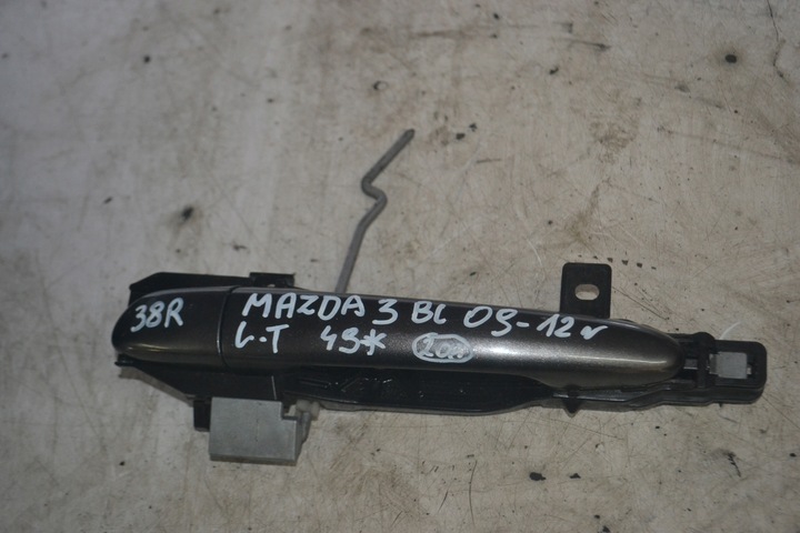 фото №1, Ручка задня ліва зад лівий mazda 3 bl лак 38r
