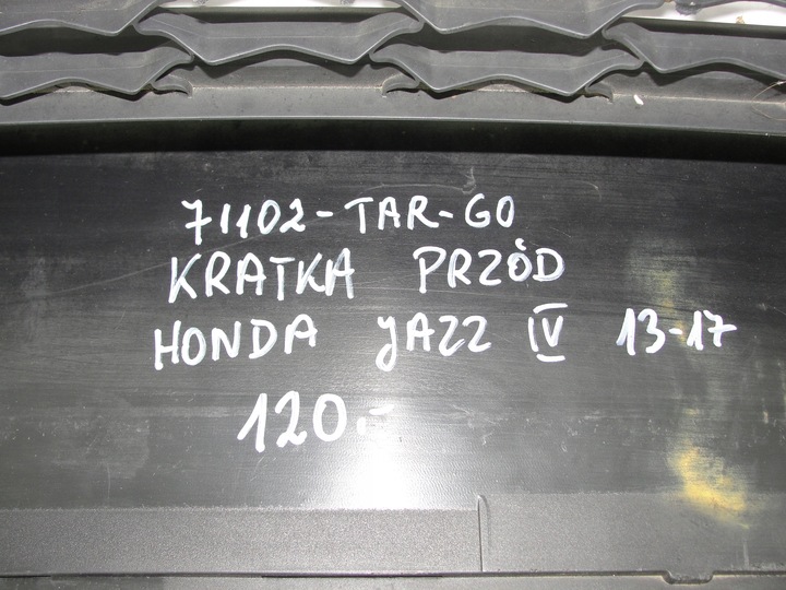 фото №8, Решётка бампера перед honda jazz iv 13-17