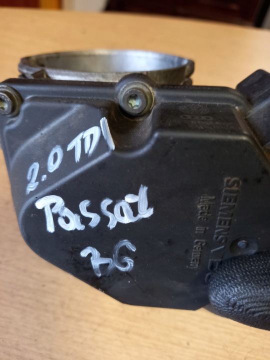 фото №6, Vw passat b6 2,0tdi дроссельная заслонка воздуха siemens a2c53085612