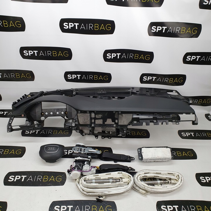 фото №1, Audi a8 d4 панель консоль подушки ремни подушка безопасности head up кожа pulpit
