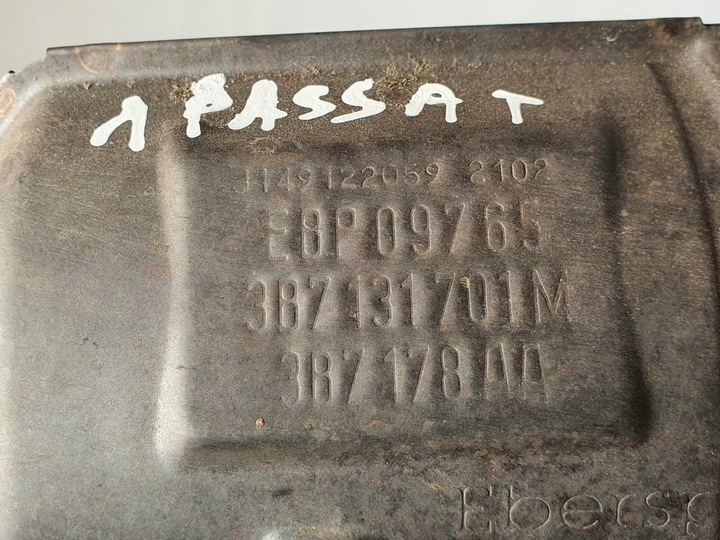 фото №6, Катализатор коллектор выпускной правые vw passat b5 w8 3b7131701m