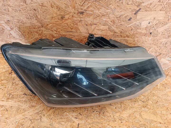 фото №8, Фара правое перед eu 6v1941016b skoda fabia iii 3 линза led