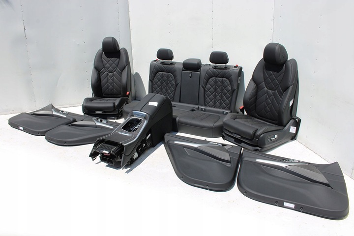 фото №9, Bmw x5 g05 сидіння комплект сидінь сидінь сидіння оббивка kpsw sensafin