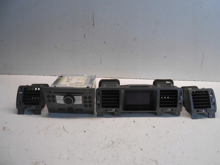 фото №1, Радіо cd дисплей ґрати повітропровід opel vectra c рестайлінг 13190853 #