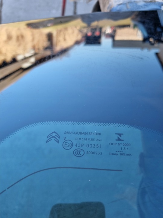 фото №16, Крышка зад kpl. citroen ds5 обшивка крыши