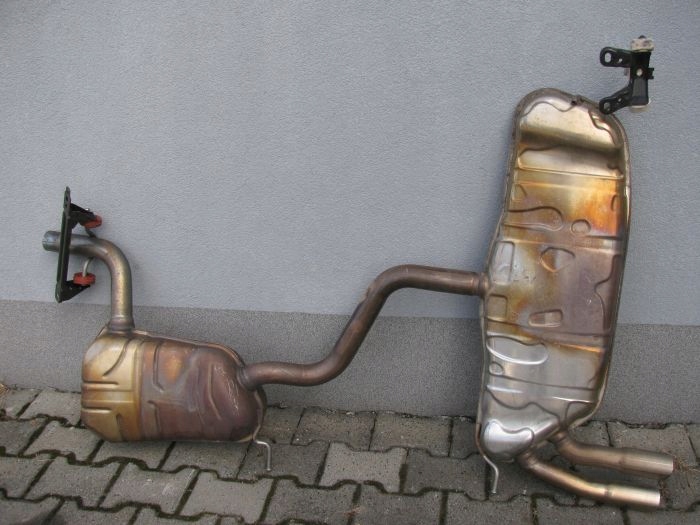 фото №1, Vw golf vi 6 cabrio труба выхлоп глушитель 1k6253611am