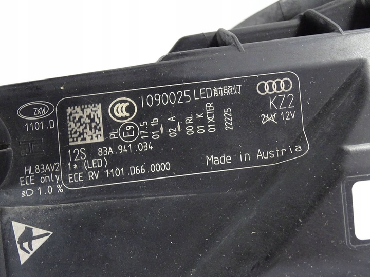 фото №7, Лампа перед передня права audi q3 83a