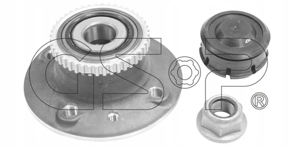 фото №2, Gsp півосі i przegu ступиця зад renault kangoo 97-