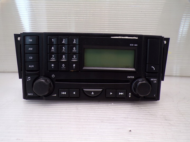 фото №1, Радио cd land rover discovery iii iv vux500560 8h22-18c815-ca