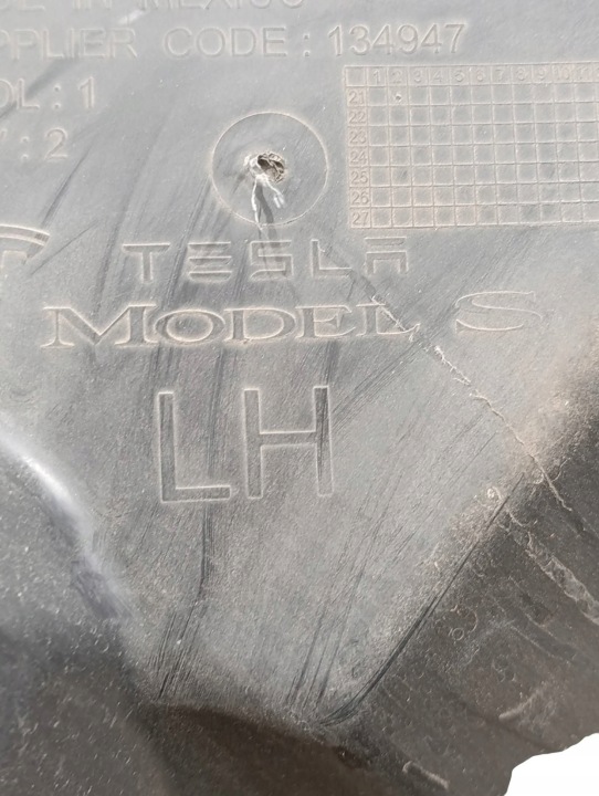фото №7, Tesla модель s 2021 левая сторона подкрылок передние