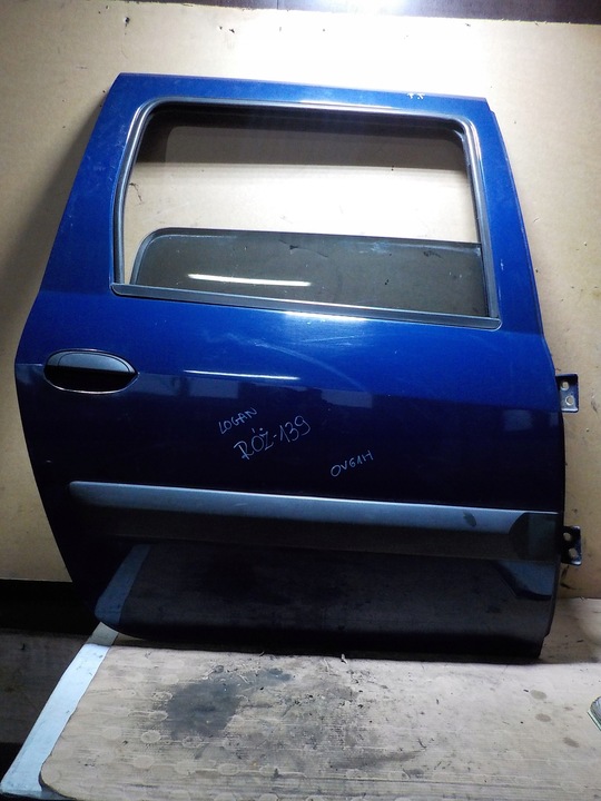 фото №1, Дверь правые зад ov61h dacia logan i 1.5 dci do покраска!!!