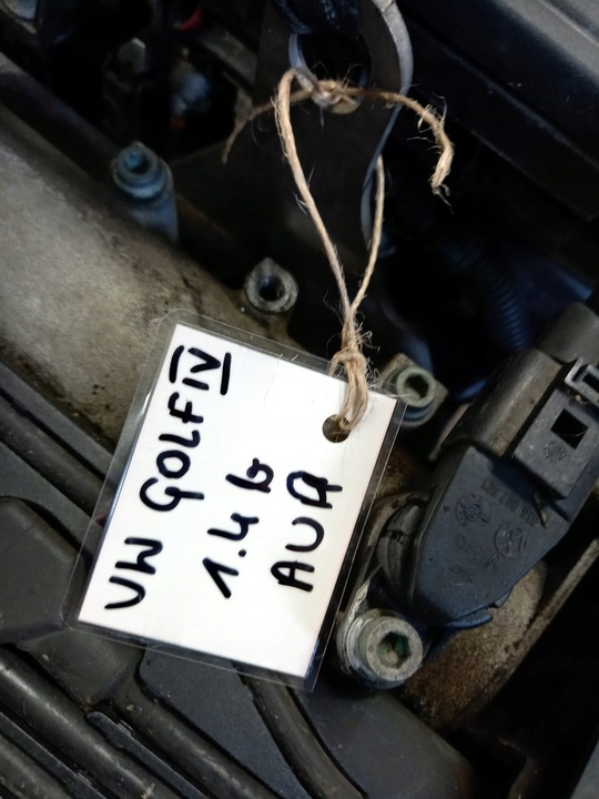 фото №7, Vw golf iv двигатель бензиновый комплектный aua 1.4