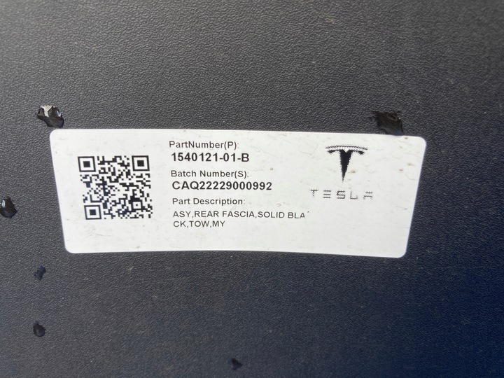 фото №12, Бампер задний диффузор tesla y 1540121