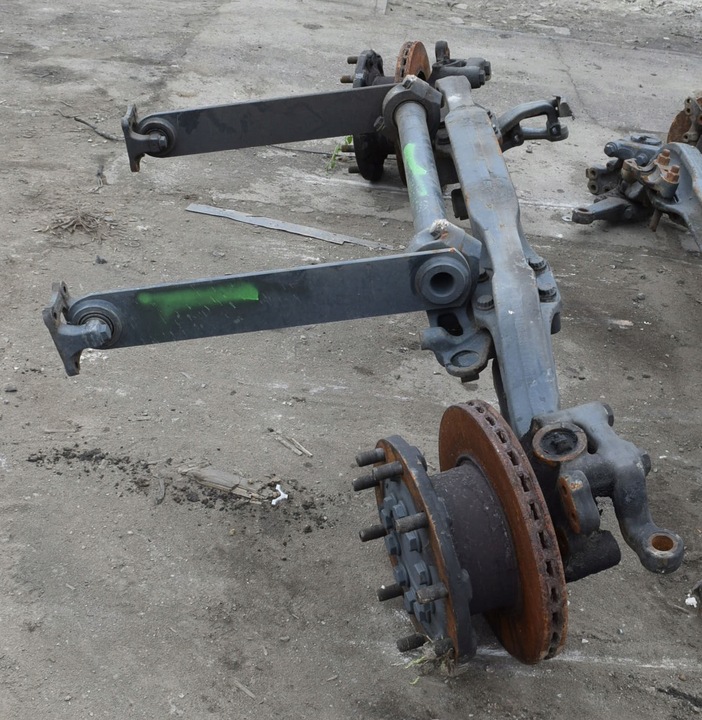 фото №3, Ось передняя балка перед mercedes actros mp2 mp3