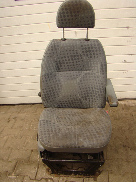 фото №1, Сиденье правый пассажира одинарный ford transit mk7 2006 - camper kamper