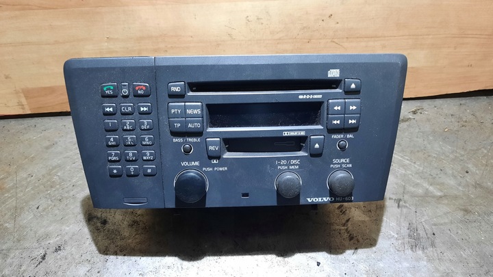 фото №1, Радіо hu 603 cd volvo v70 ii 00-07r 9452057-1