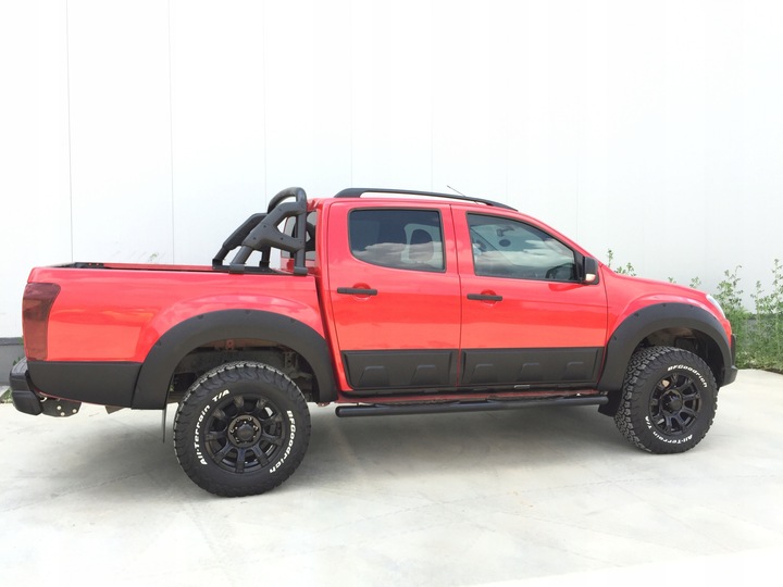 фото №5, Isuzu d-max подкрылки расширители колёсная арка крыльев