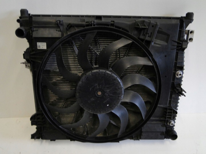 фото №8, Mercedes gle w166 166 радіаторів води + кондиціонера + вентилятор комплект