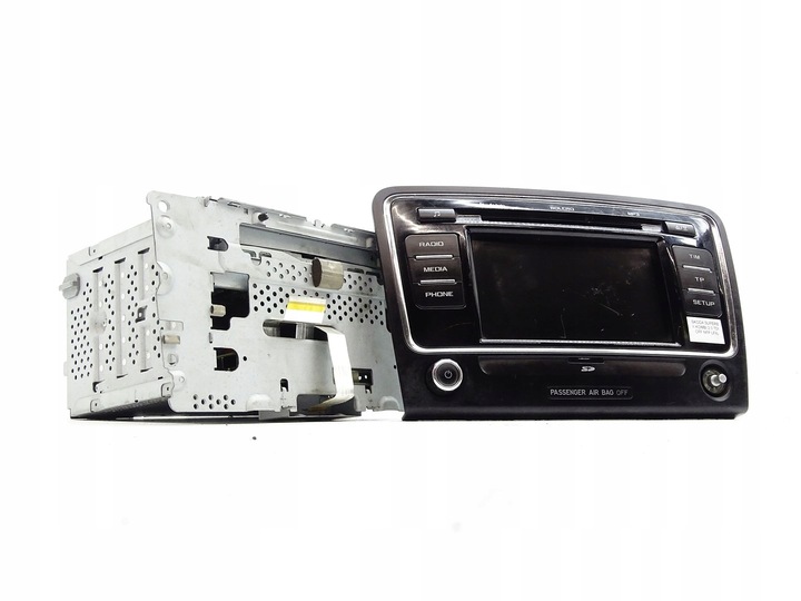 фото №1, Радіопрогравач радіо cd bolero skoda superb ii 3t0035156f