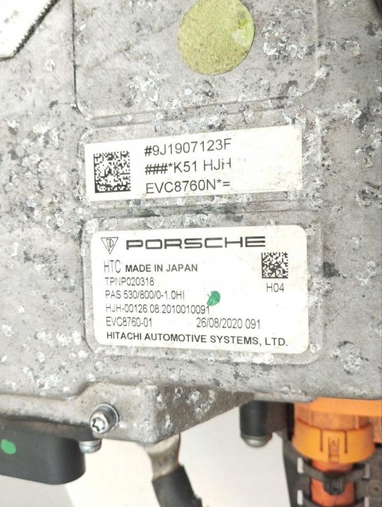 фото №7, Інвертор з перетворювач porsche taycan 2021 9j1907123f