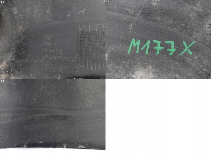 фото №12, Mercedes cla c118 35 amg cla35 19- спойлер дифузор w бампер зад