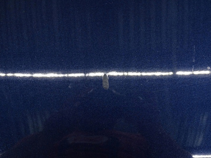 фото №7, Капот кришка перед передня двигуна vw passat b7 3a темно-синя lh5x