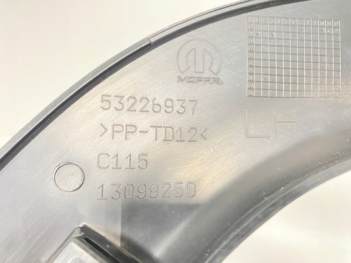 фото №4, Планка крила зад задня ліва jeep compass ii рестайлінг