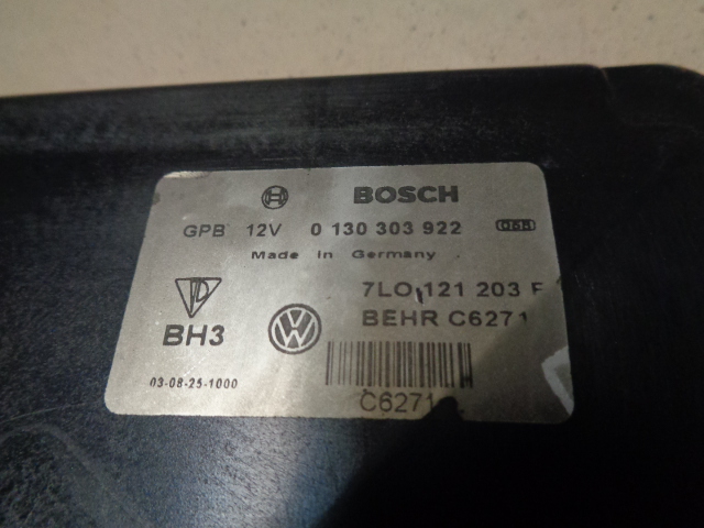 фото №8, Вентиляторы vw touareg 2,5 tdi 7l0121203f