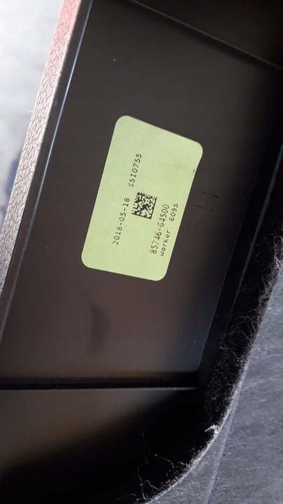 фото №6, Hyundai i30 n-line iii hb обивка боковина багажник