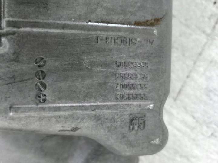 фото №9, Поддон масляная opel signum 55353306 55355595 55558805 1.8 16v