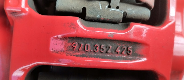 фото №7, Суппорт тормозной зад задний левый porsche 911 991 carrera 970352425