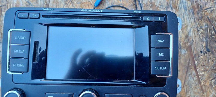 фото №4, Skoda fabia ii радіопрогравач 3t0035192e