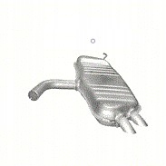 фото №1, Глушник vw touran poj.1,9tdi