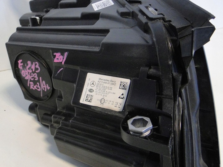 фото №10, Mercedes e w213 213 передний рестайлинг лампа левая led high performance