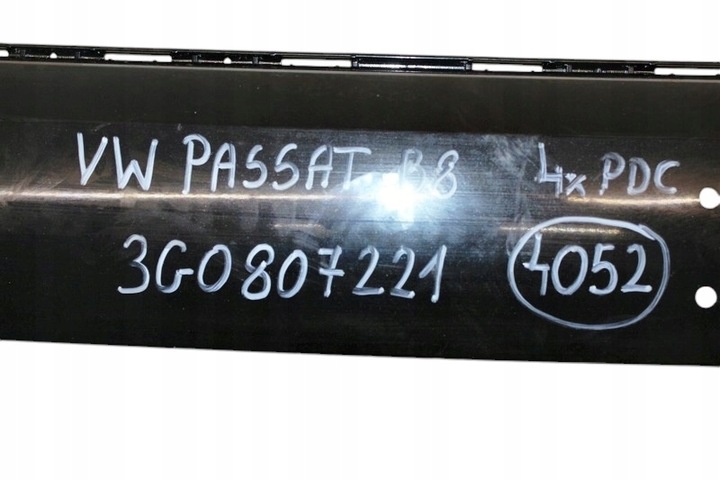 фото №6, Vw passat b8 2014- бампер переднє 4pdc 3g0807221